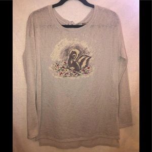 “Flower” Disney lightweight sweater